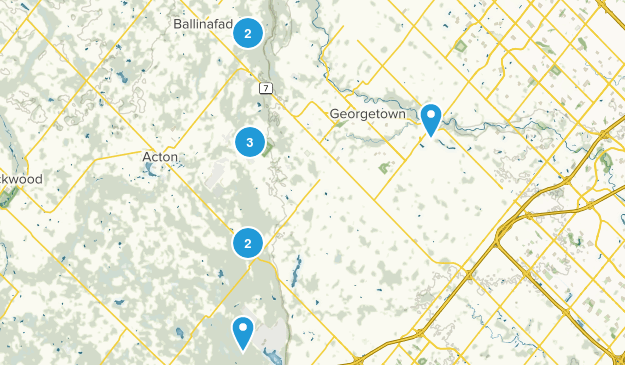 Halton Hills, Ontario Map