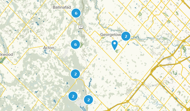 Halton Hills, Ontario Map