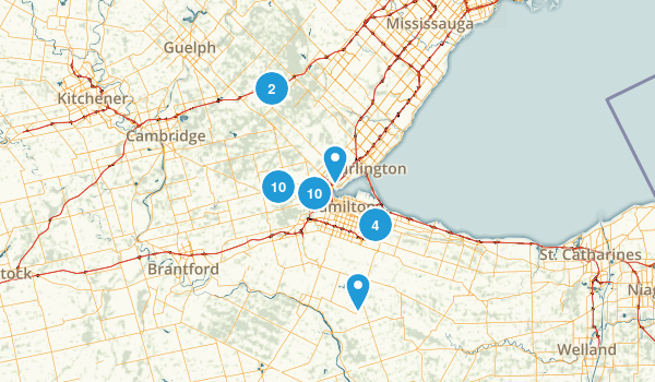 Hamilton, Ontario Map