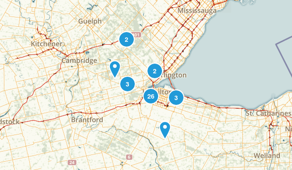 Hamilton, Ontario Map