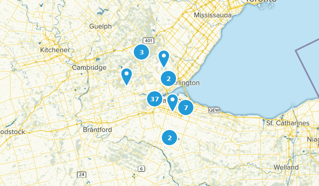 Hamilton, Ontario Map