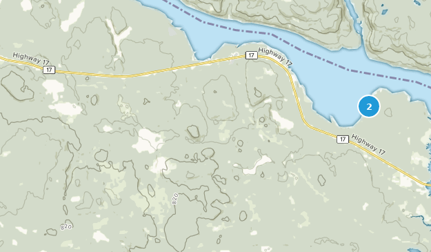 Head, Ontario Map