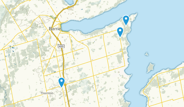 Innisfil, Ontario Map