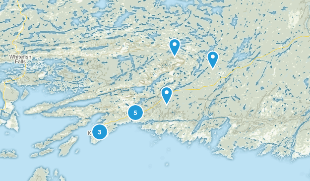 Killarney, Ontario Map