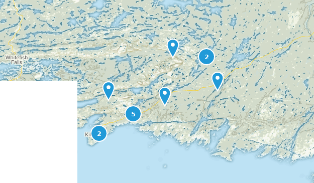 Killarney, Ontario Map