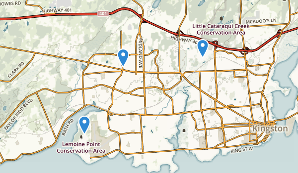 Kingston, Ontario Map