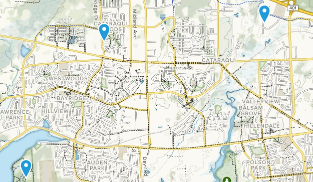 Kingston, Ontario Map