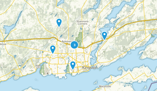 Kingston, Ontario Map