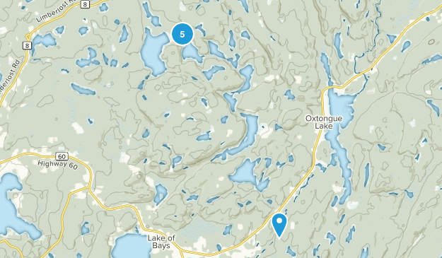 Lake of Bays, Ontario Map