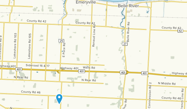 Lakeshore, Ontario Map