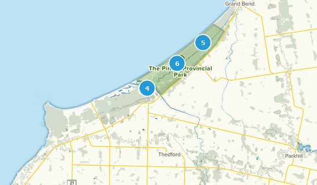 Lambton Shores, Ontario Map