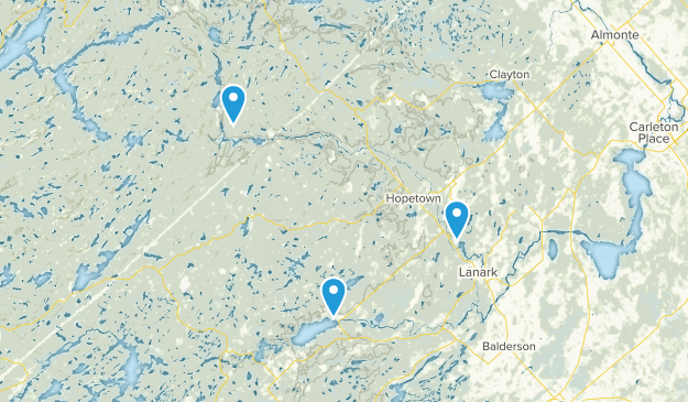Lanark Highlands, Ontario Map