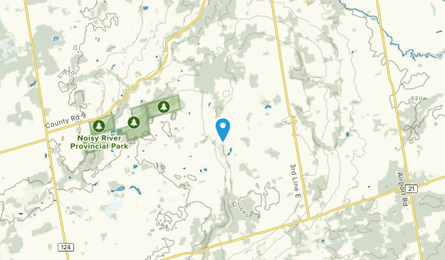 Lavender, Ontario Map