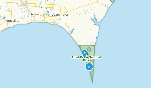 Leamington, Ontario Map
