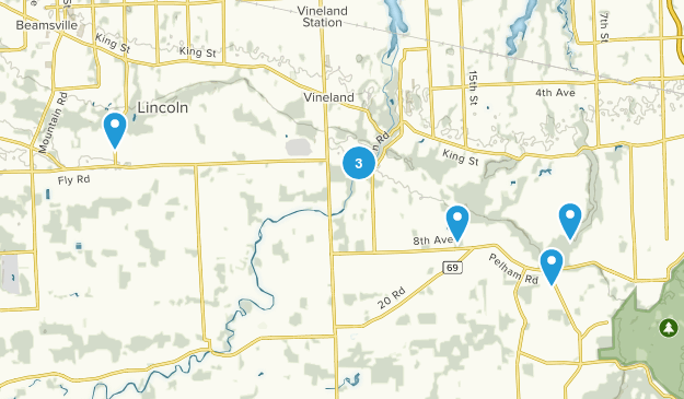 Lincoln, Ontario Map