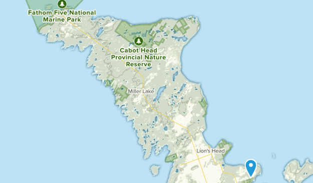 Lions Head, Ontario Map