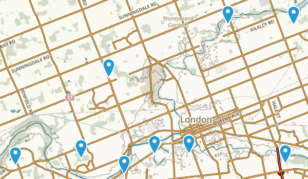 London, Ontario Map