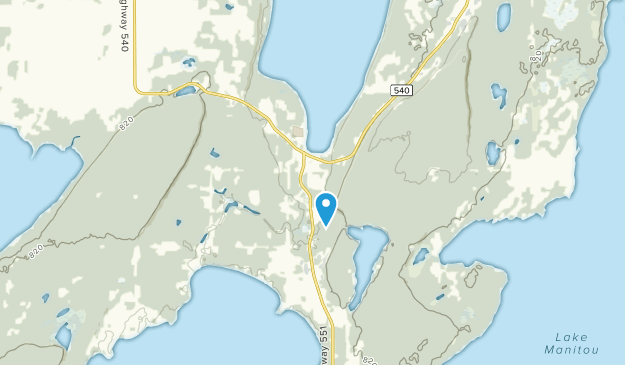 M'Chigeeng 22, Ontario Map