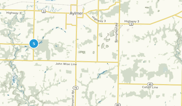Malahide, Ontario Map