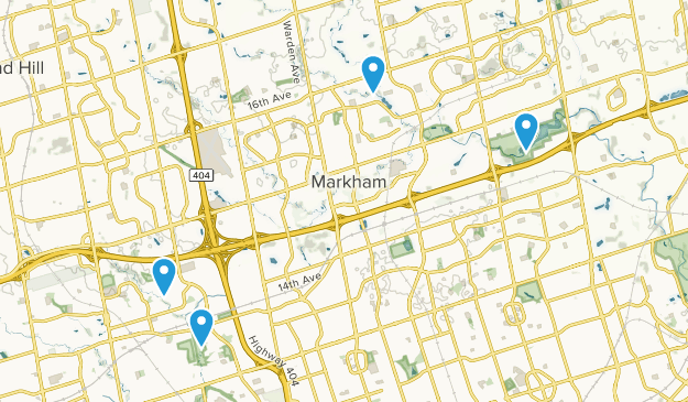 Markham, Ontario Map