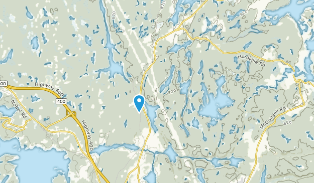 Mcdougall, Ontario Map