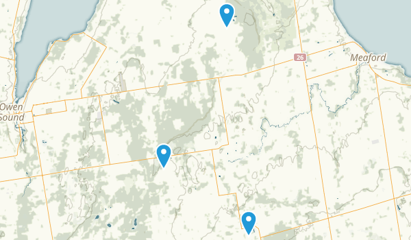 Meaford, Ontario Map