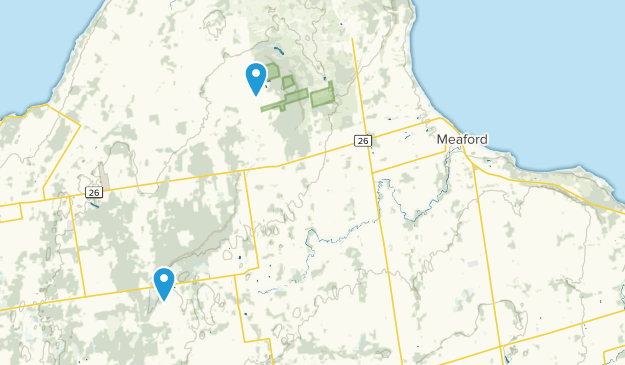 Meaford, Ontario Map