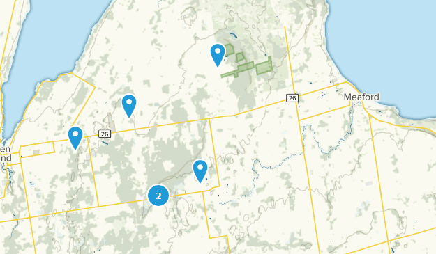 Meaford, Ontario Map