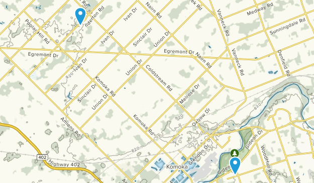 Middlesex Centre, Ontario Map