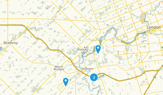 Middlesex Centre, Ontario Map