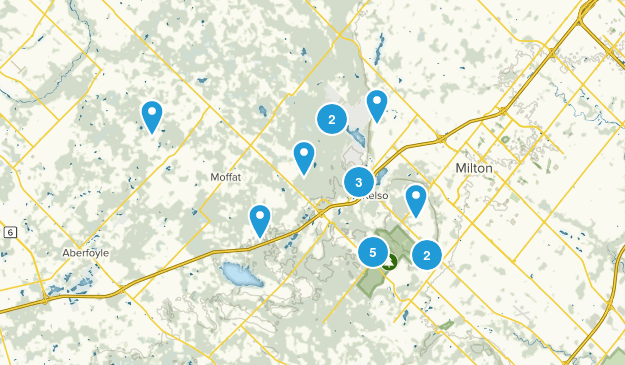 Milton, Ontario Map