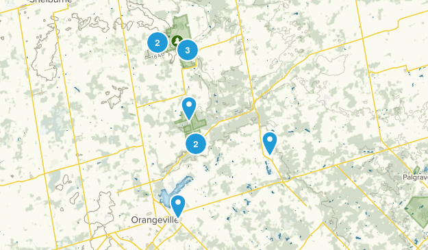 Mono, Ontario Map