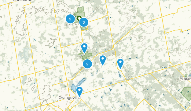 Mono, Ontario Map