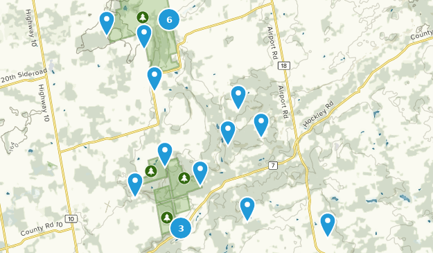 Mono, Ontario Map