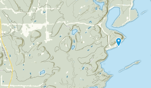 Neebing, Ontario Map