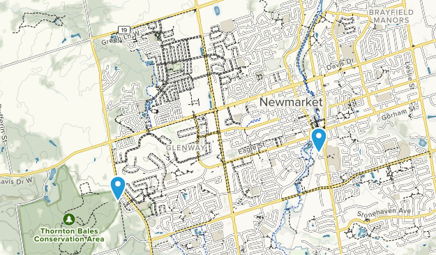 Newmarket, Ontario Map