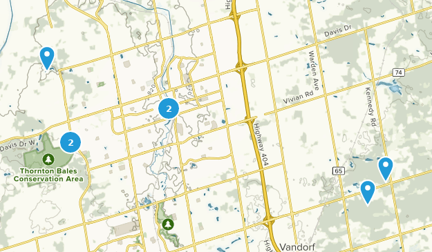 Newmarket, Ontario Map