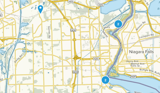 Niagara Falls, Ontario Map