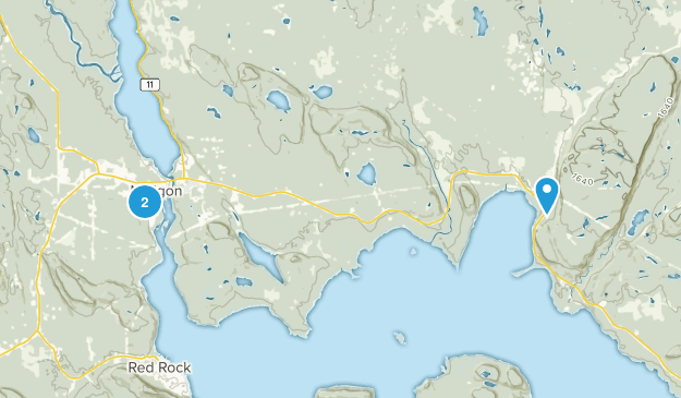 Nipigon, Ontario Map