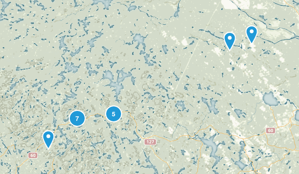 Nipissing District, Ontario Map