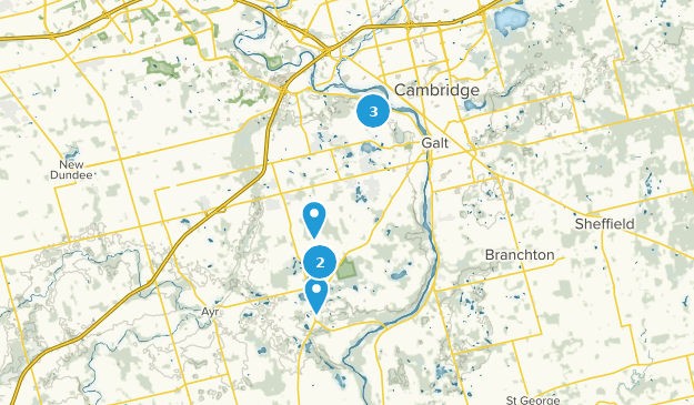 North Dumfries, Ontario Map