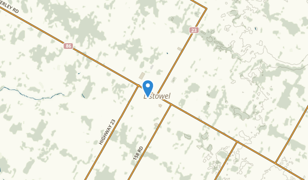 North Perth, Ontario Map