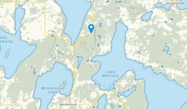 Northeastern Manitoulin And The Islands, Ontario Map