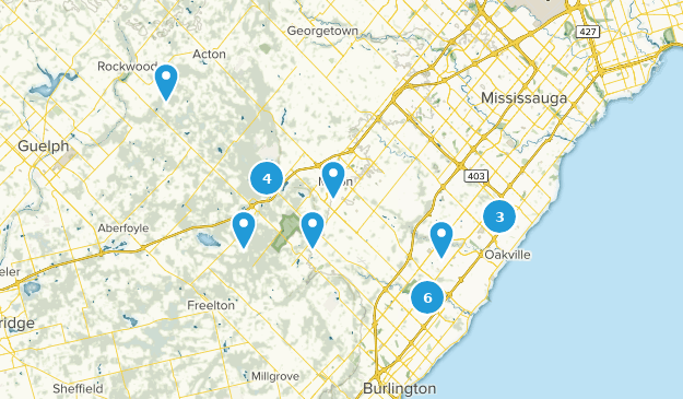 Oakville, Ontario Map
