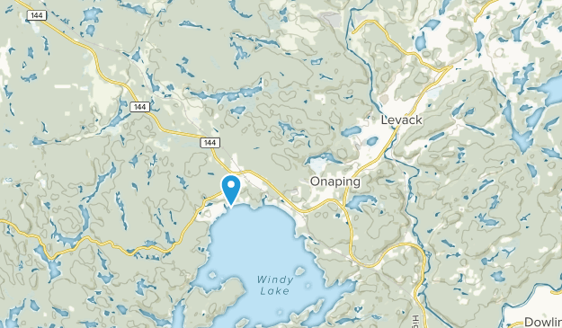Onaping, Ontario Map