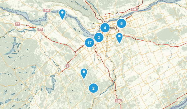 Ottawa, Ontario Map