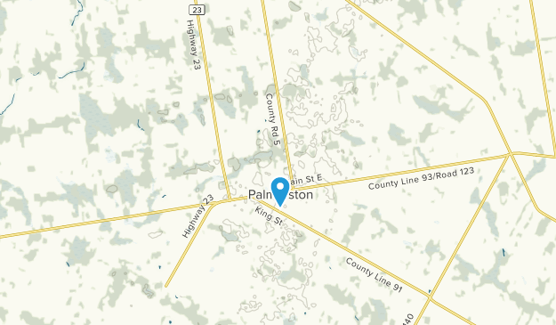 Palmerston, Ontario Map