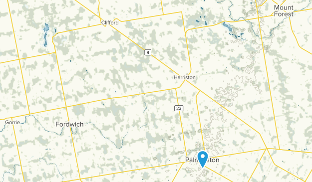 Palmerston, Ontario Map