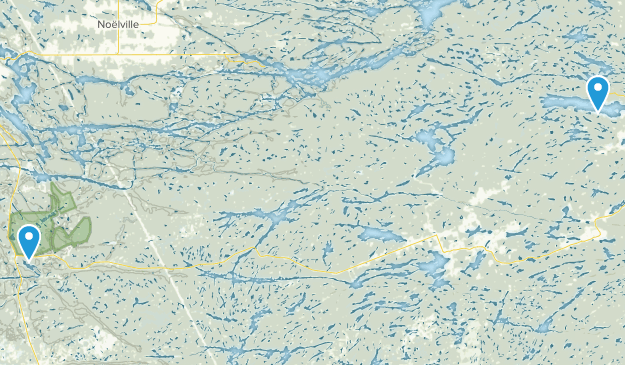 Parry Sound District, Ontario Map