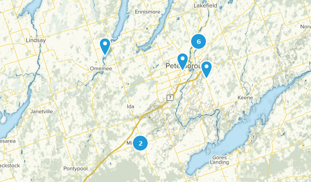 Peterborough, Ontario Map